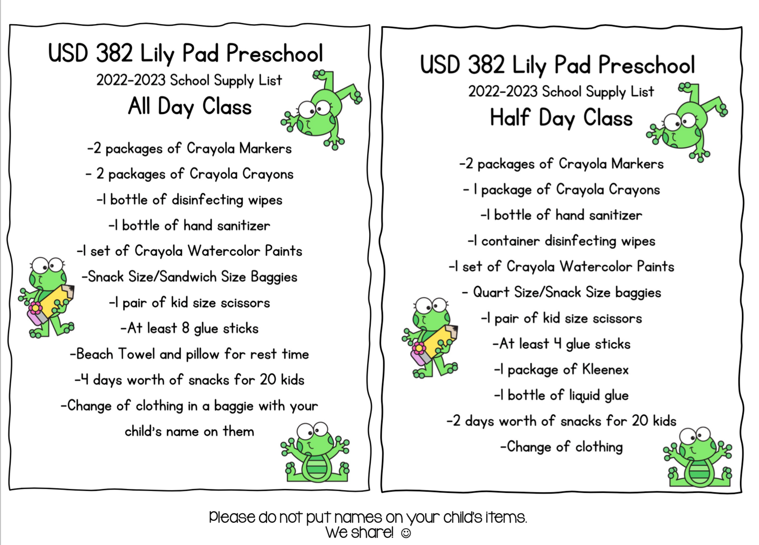 Lily Pad PreSchool 22-23