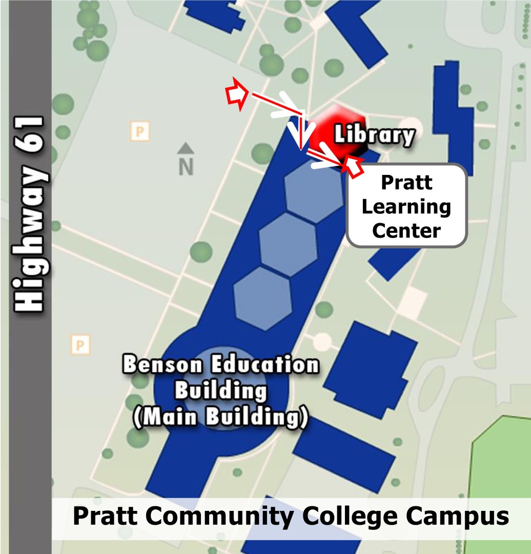 Map to Learning Center