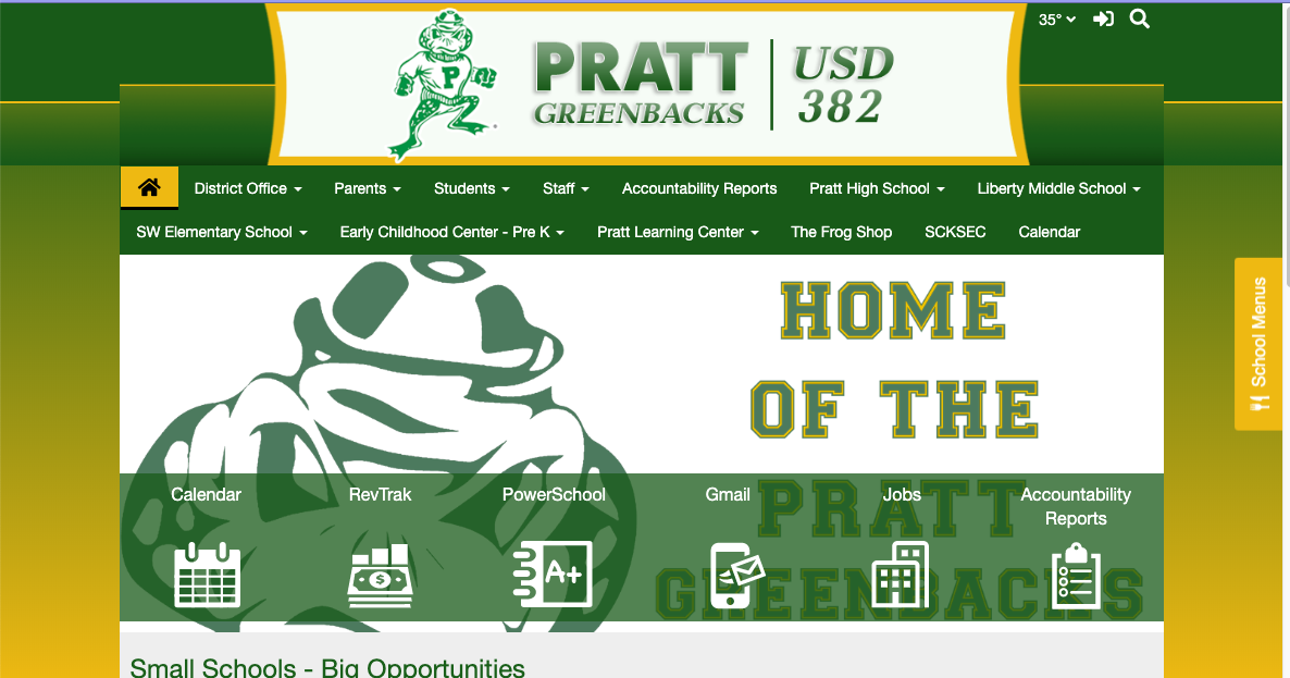 PRATT USD 382 - Coming Soon - New Look