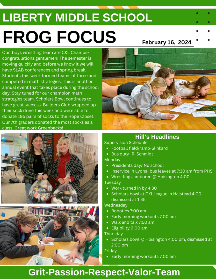 Friday Focus - Feb 16 24